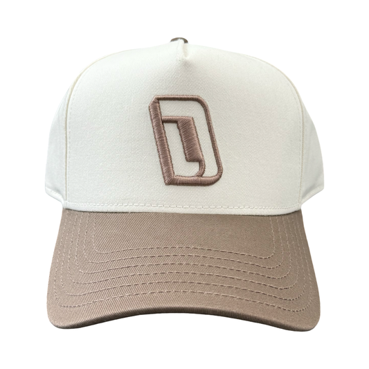 Cream/Light Brown Dadicated SnapBack