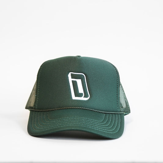 Hunter Green Dadicated Foam Trucker